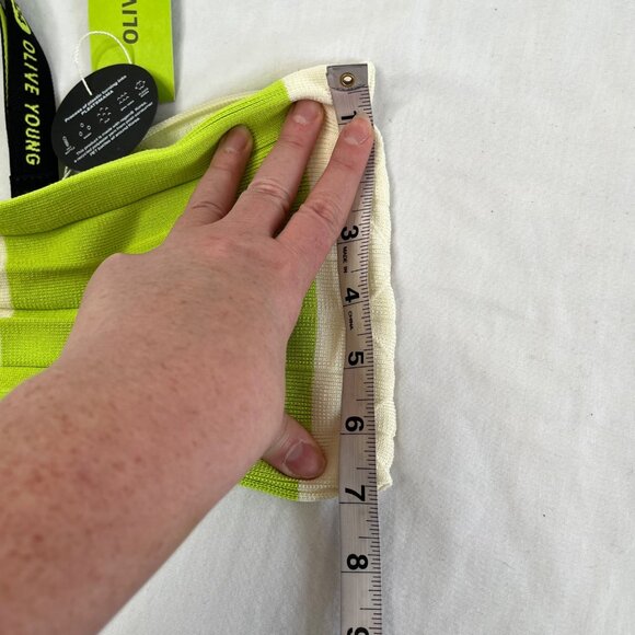 PleatsMama Korean Sustainable Knit Bag Olive Young Collaboration Make Up Pouch - Picture 12 of 12